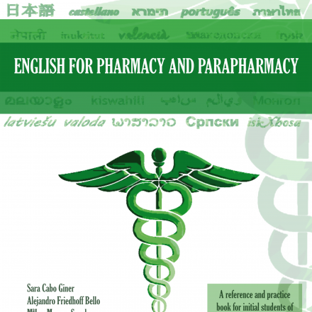 English for Pharmacy and Parapharmacy